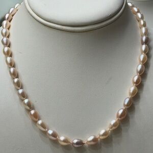 Multi-Color AAA Cultured Pearls - Hand Knotted with 14K GF Clasp - 17 1/2 Inches